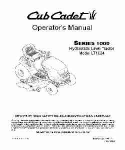 Cub Cadet Lawn Mower LT1024-page_pdf